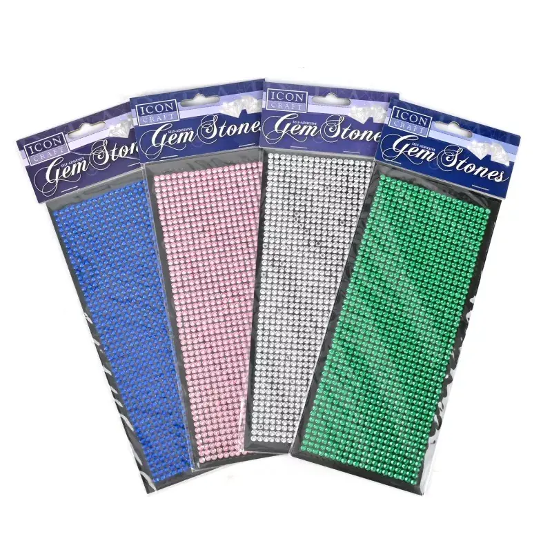 6mm Self-Adhesive ကျောက်မျက်စတစ်ကာ