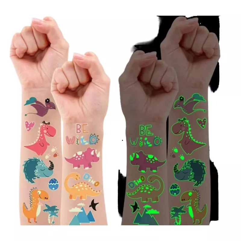 Glow-in-the-Dark Tattoo စတစ်ကာ